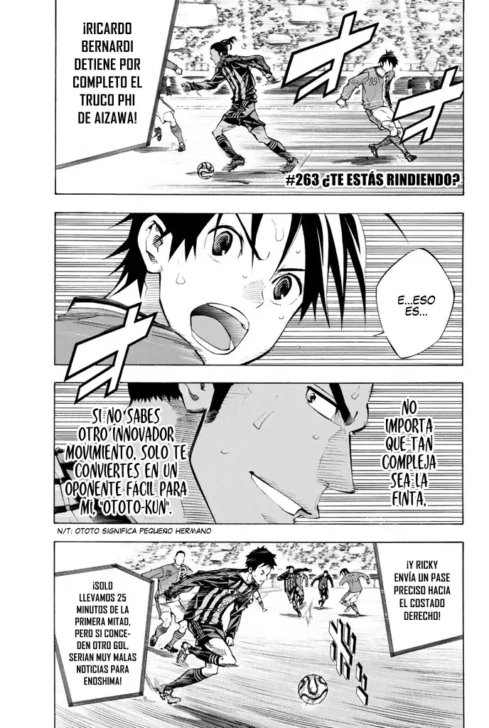 Area no Kishi Capitulo 263: ¿Te estás rindiendo? página 2