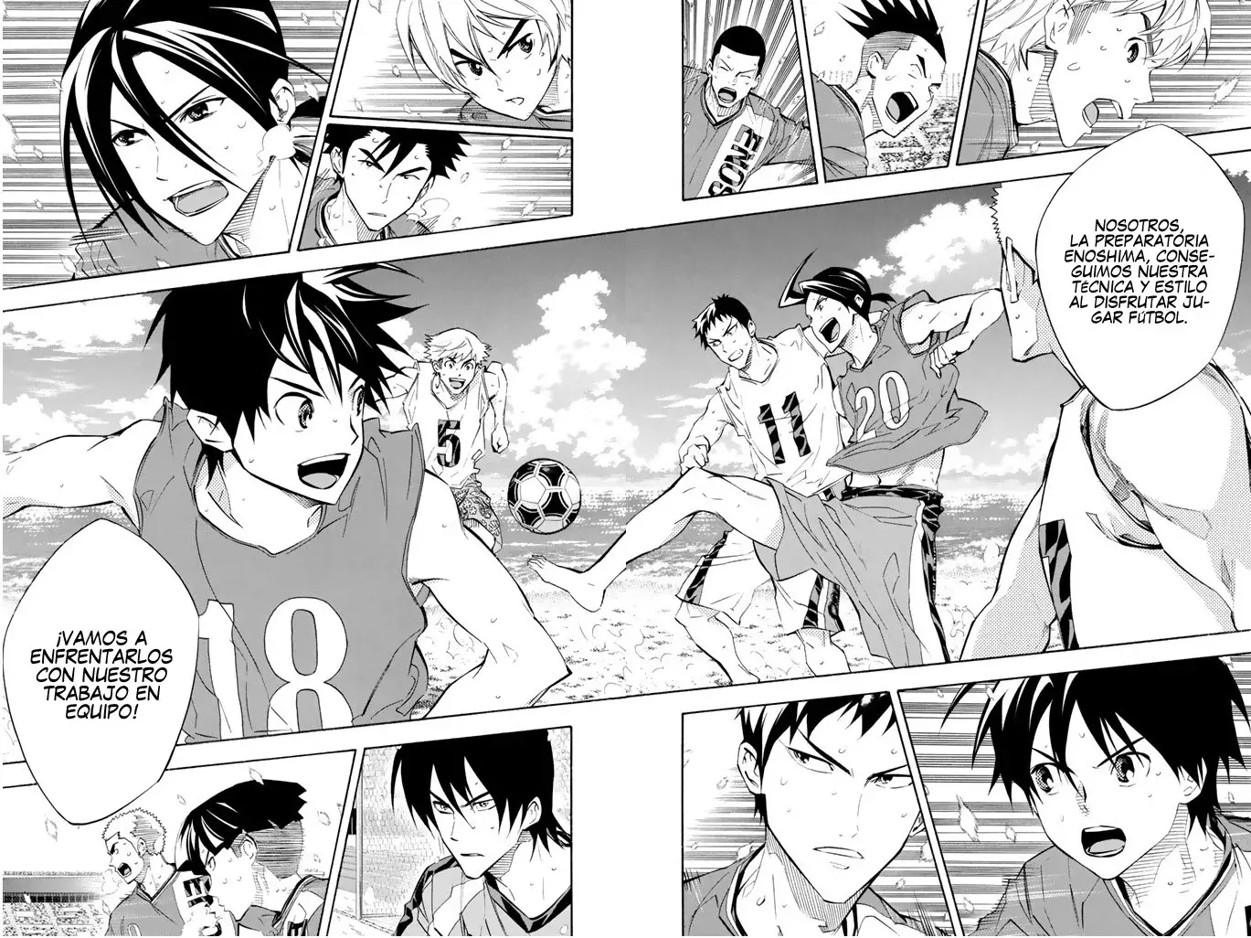 Area no Kishi Capitulo 270: El hombre clave es Kouta-kun página 17