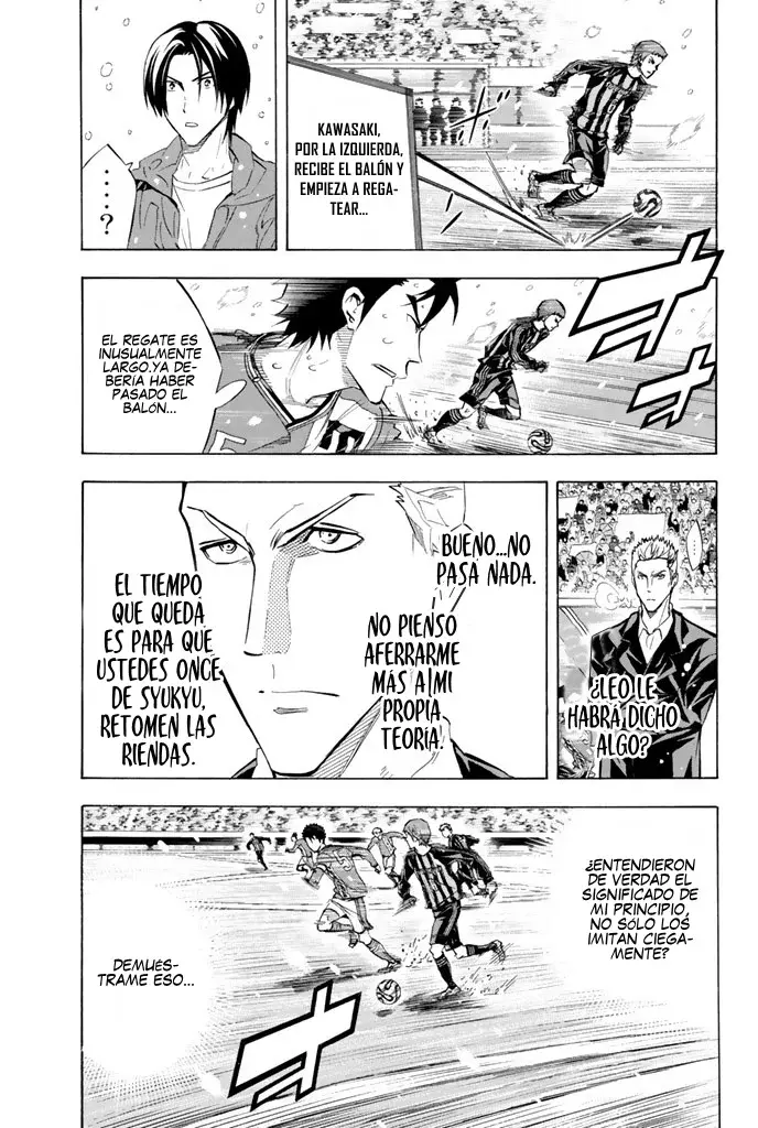 Area no Kishi Capitulo 272: Los 5 minutos milagrosos página 8