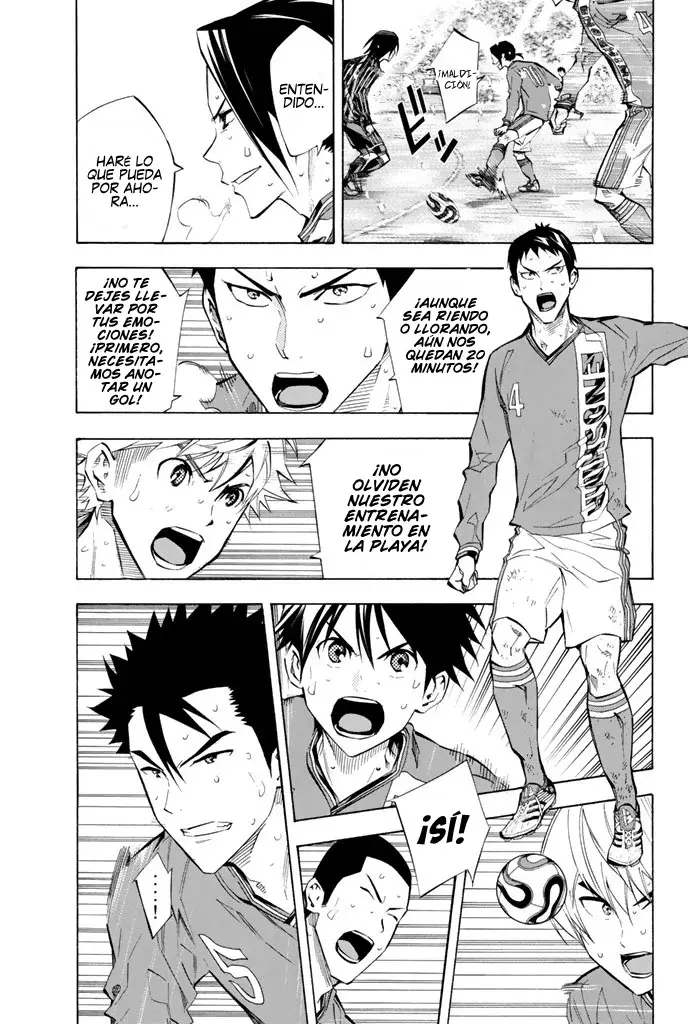Area no Kishi Capitulo 274: El corazón de la preparatoria Enoshima página 4