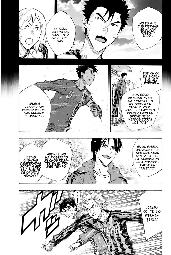Area no Kishi Capitulo 274: El corazón de la preparatoria Enoshima página 8