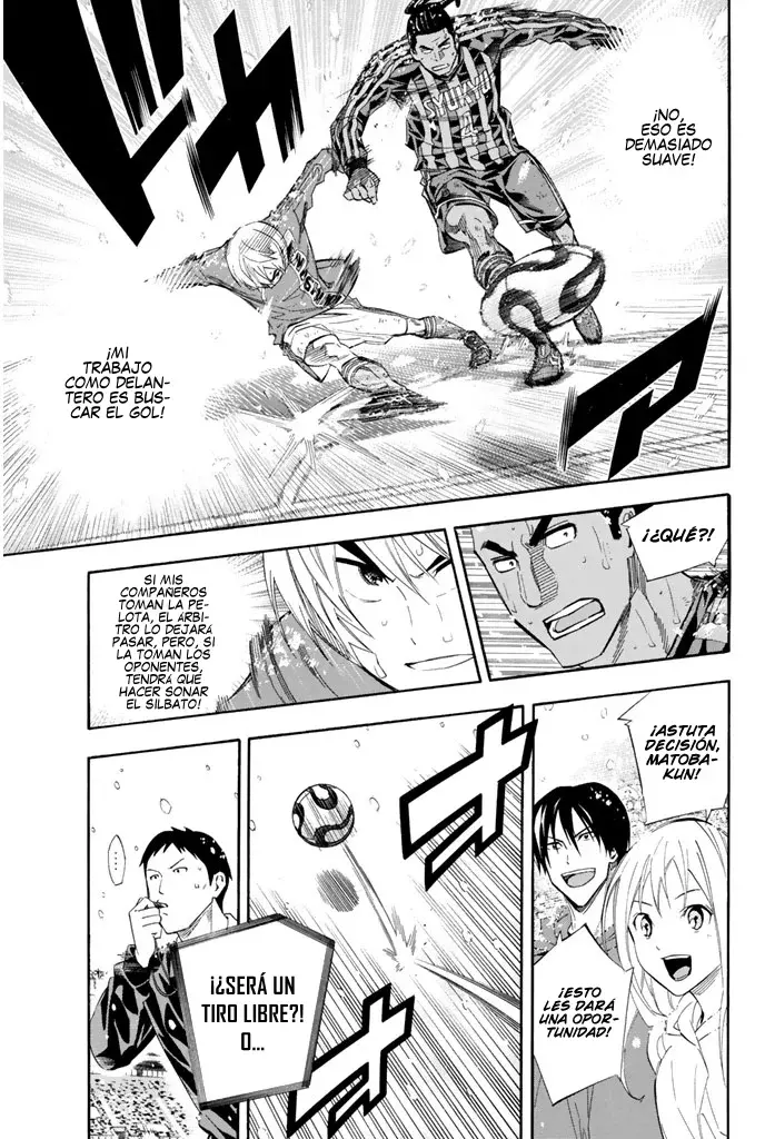 Area no Kishi Capitulo 276: Moverse por instinto página 11