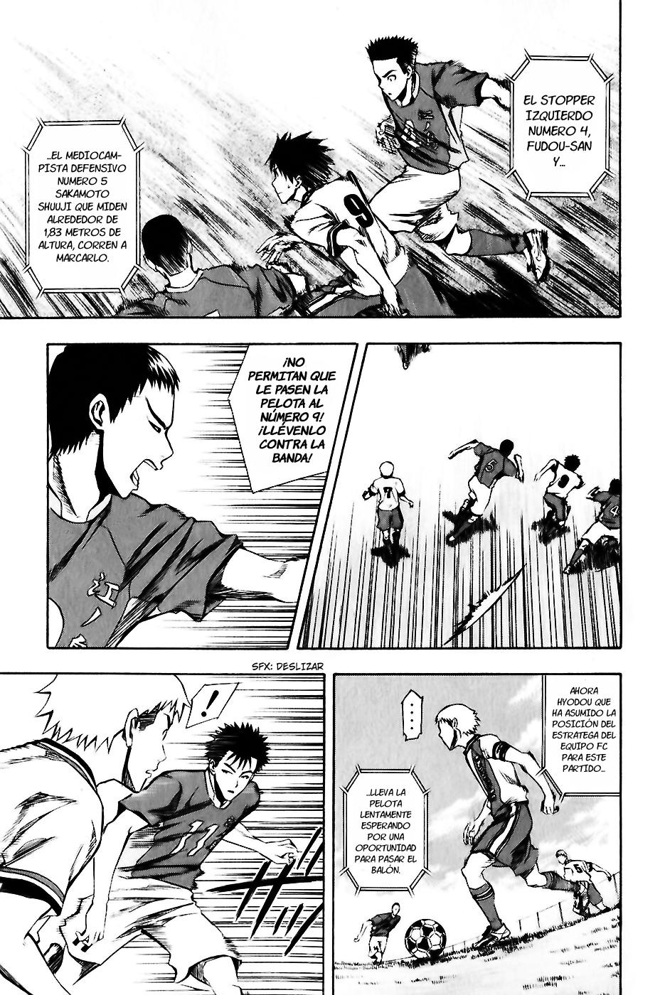 Area no Kishi Capitulo 28: La Organización vs Todos página 4