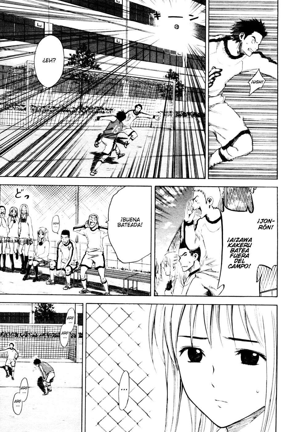 Area no Kishi Capitulo 3: Un Pase Sólido página 14