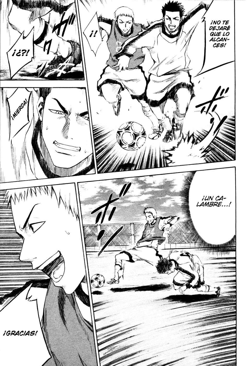 Area no Kishi Capitulo 3: Un Pase Sólido página 22