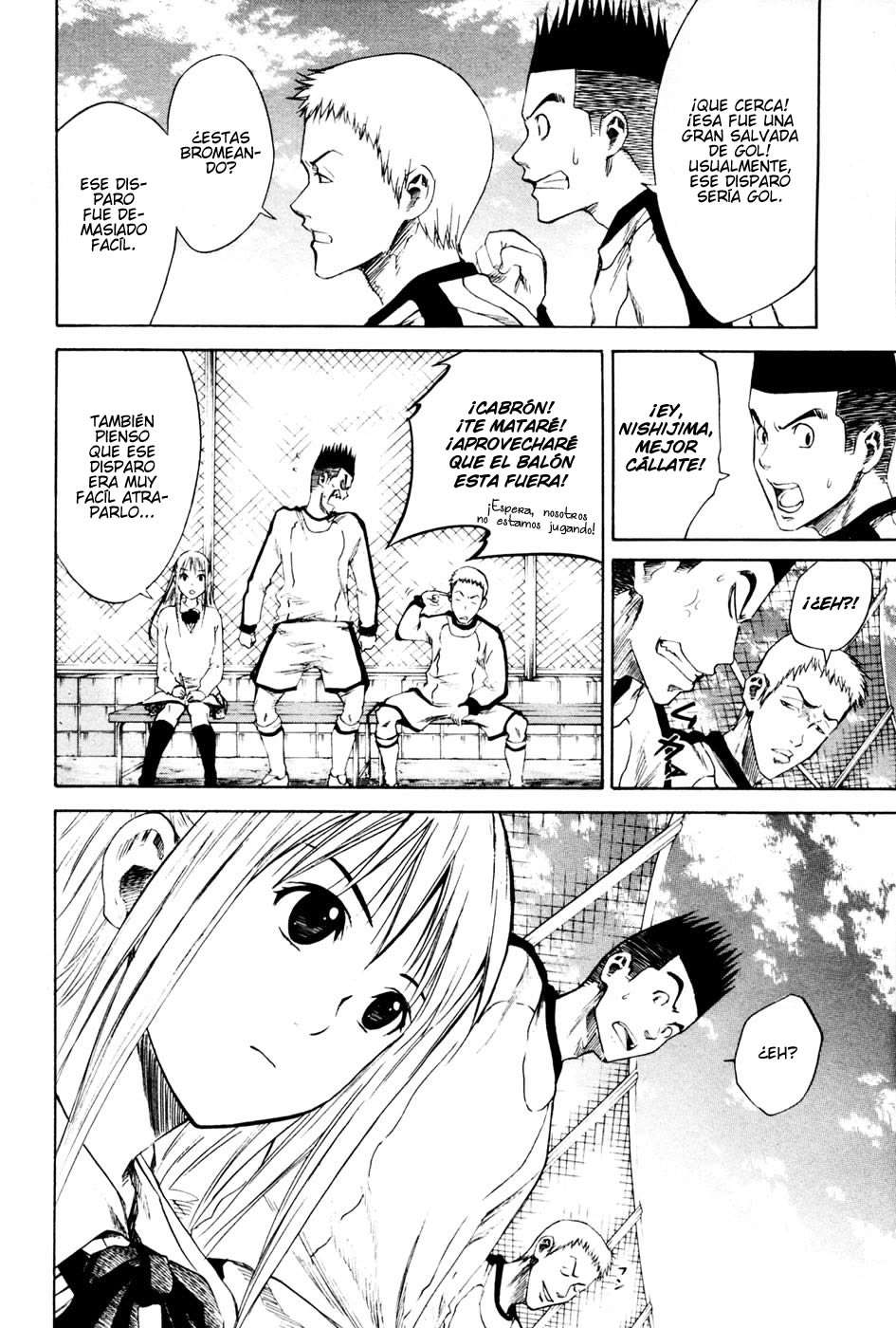 Area no Kishi Capitulo 3: Un Pase Sólido página 5