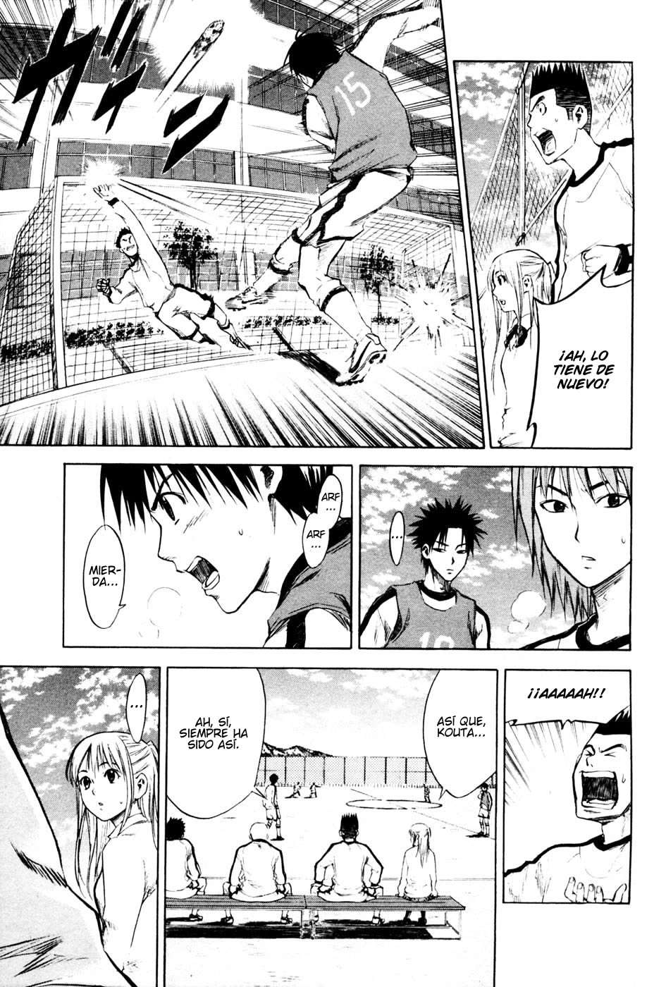Area no Kishi Capitulo 3: Un Pase Sólido página 8