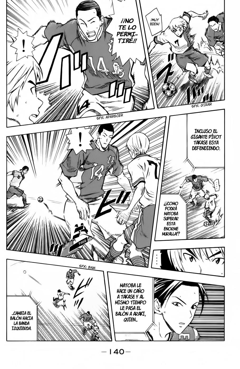 Area no Kishi Capitulo 35: Todo Ataque y Defensa página 9