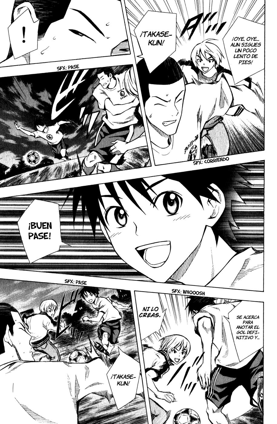 Area no Kishi Capitulo 44: Los 3 Delanteros página 18