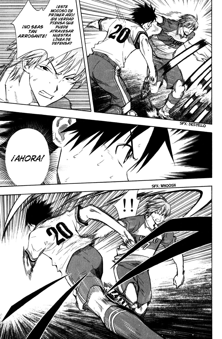 Area no Kishi Capitulo 48: La Ofensiva del Tiempo de Descuento página 11