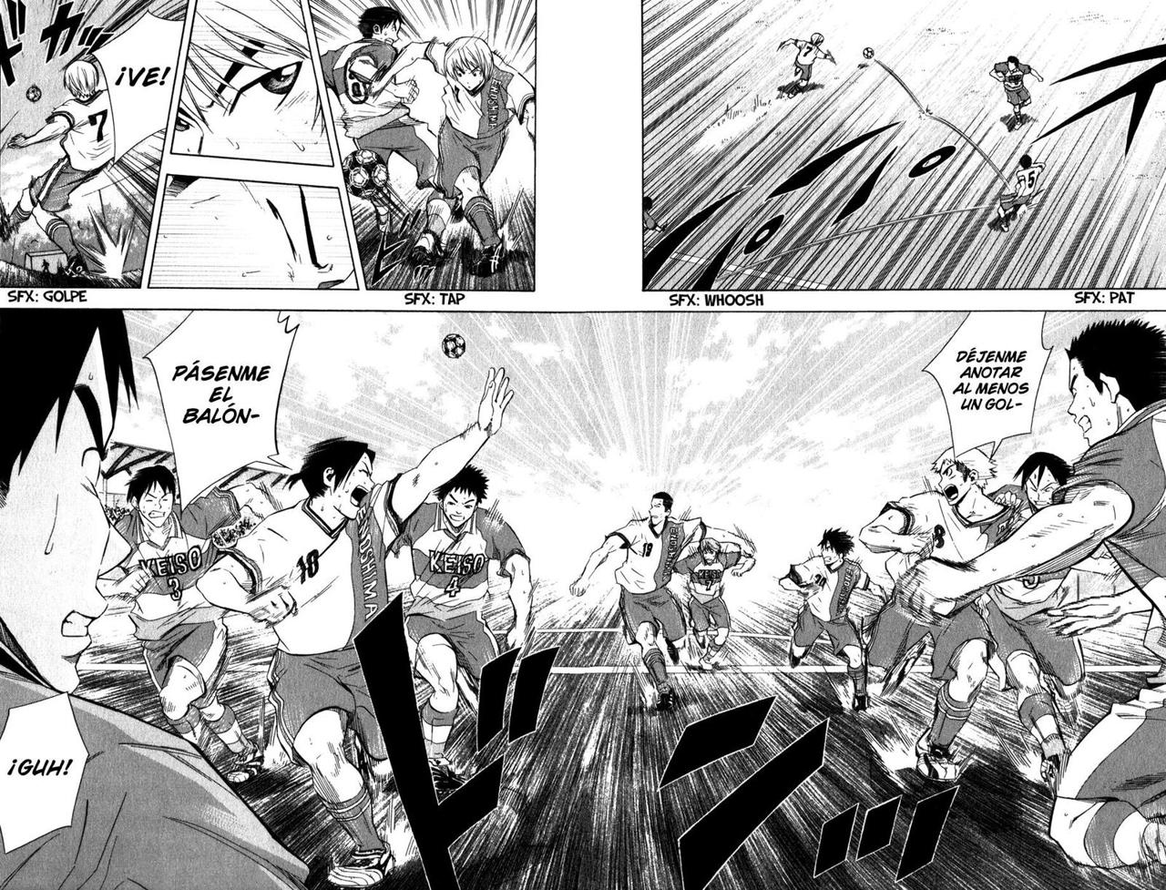 Area no Kishi Capitulo 48: La Ofensiva del Tiempo de Descuento página 14
