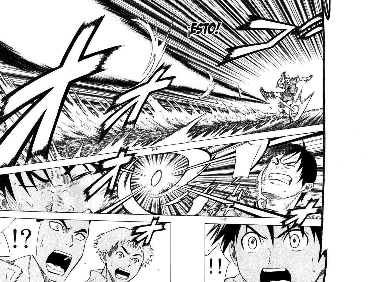 Area no Kishi Capitulo 50: Las 4 Flechas página 15