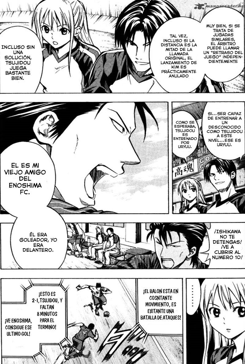 Area no Kishi Capitulo 64: Tenacidad hacia la victoria página 8