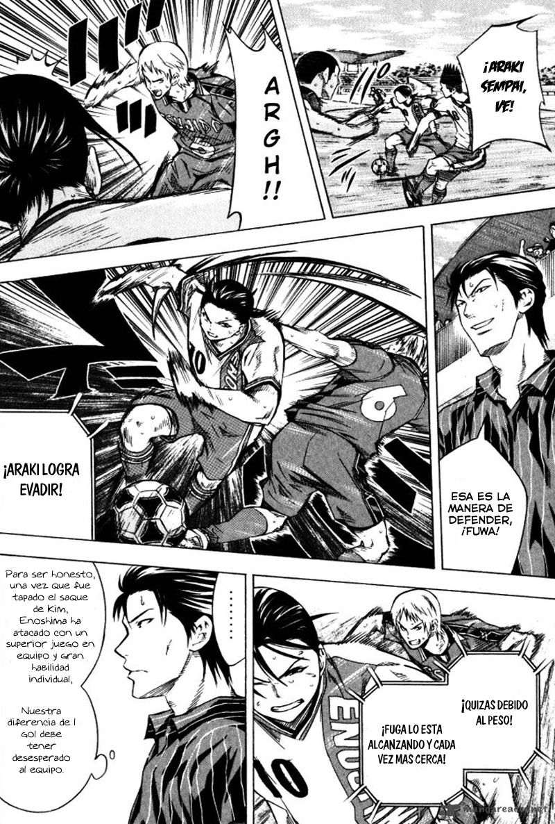 Area no Kishi Capitulo 64: Tenacidad hacia la victoria página 9