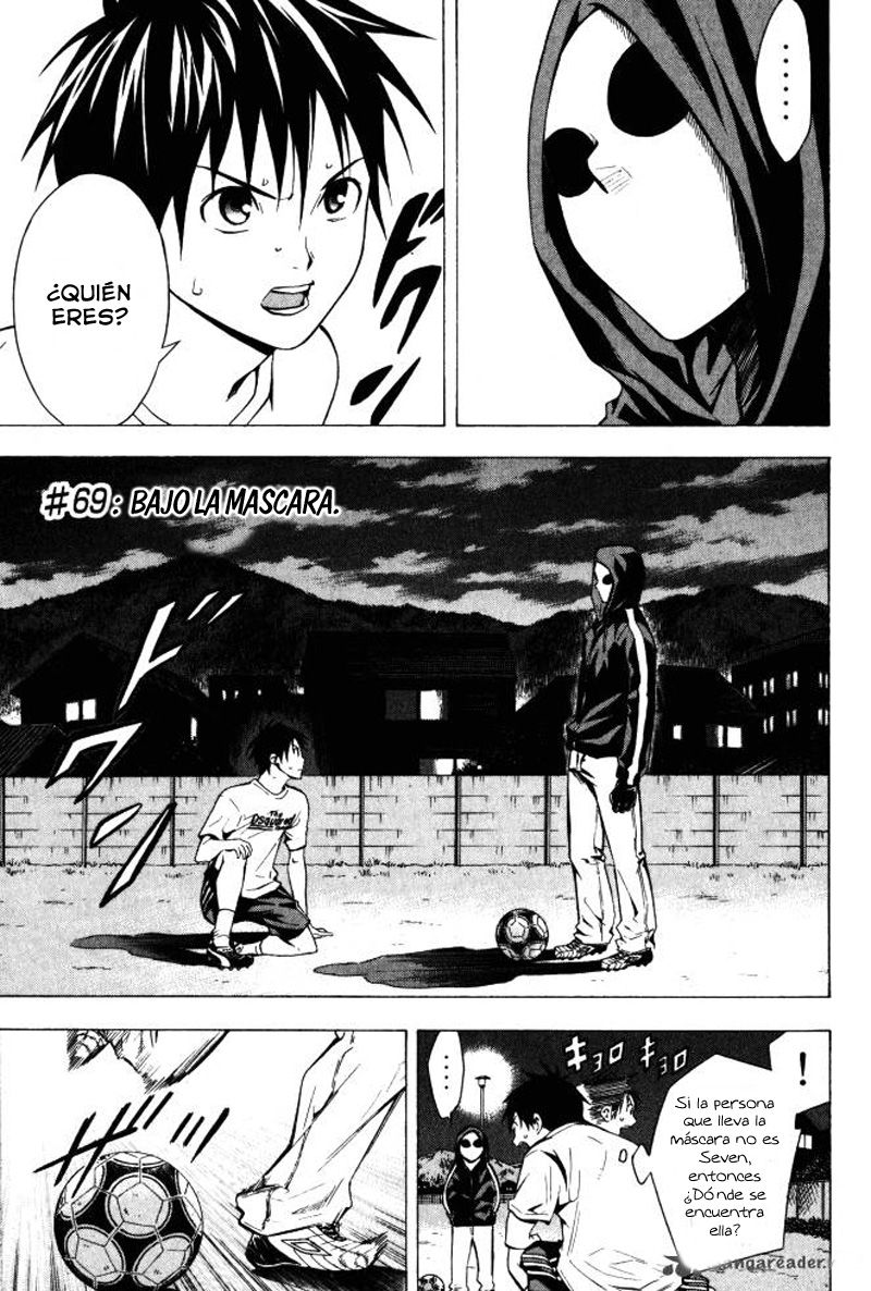 Area no Kishi Capitulo 69: Bajo la máscara página 2