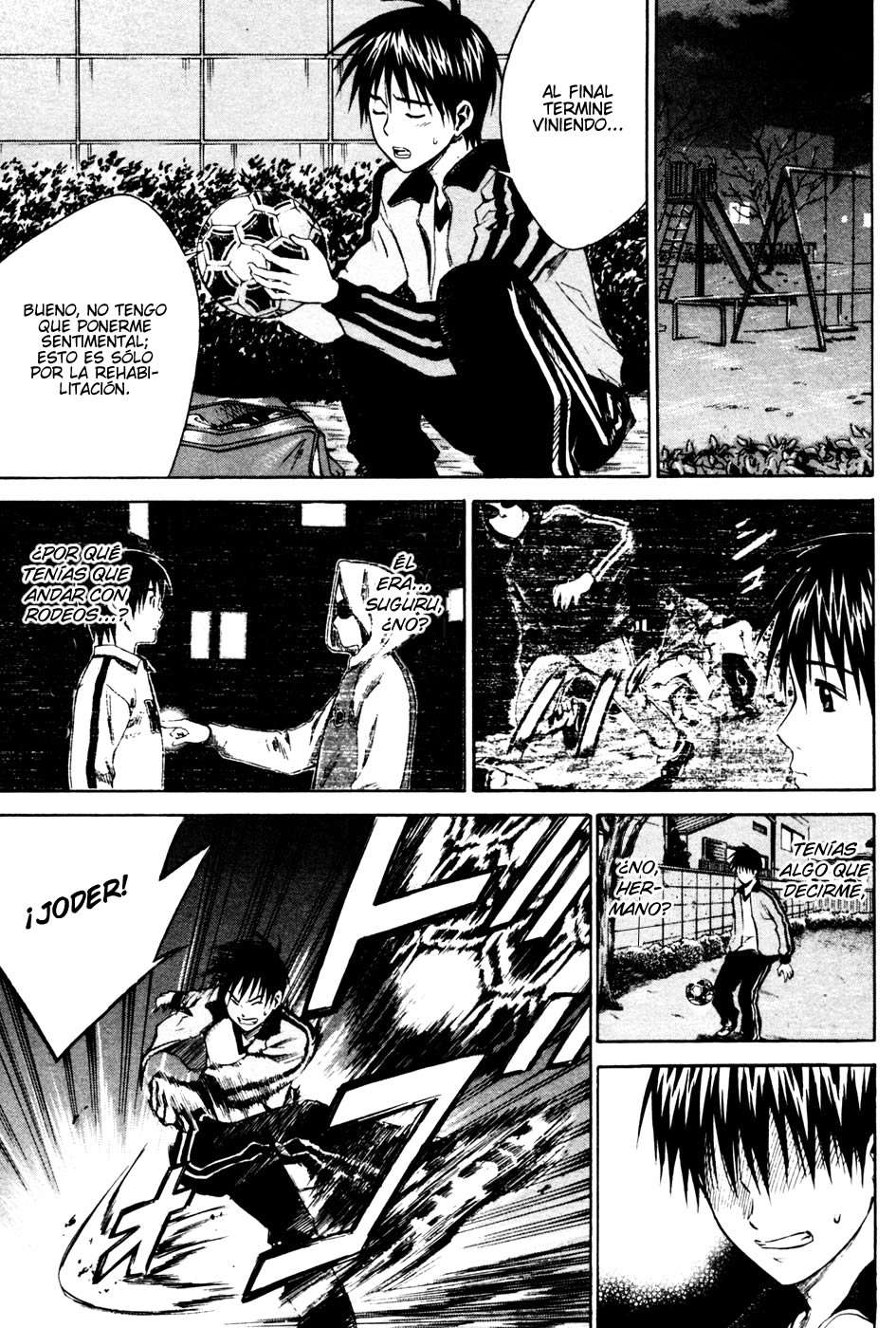 Area no Kishi Capitulo 9: La verdadera identidad del "Máscara del Alien" página 4