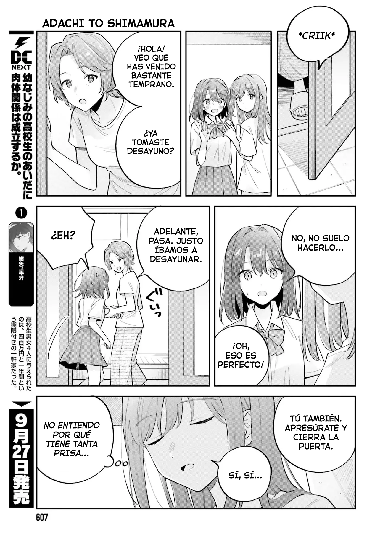 Adachi to Shimamura Capitulo 40 página 10