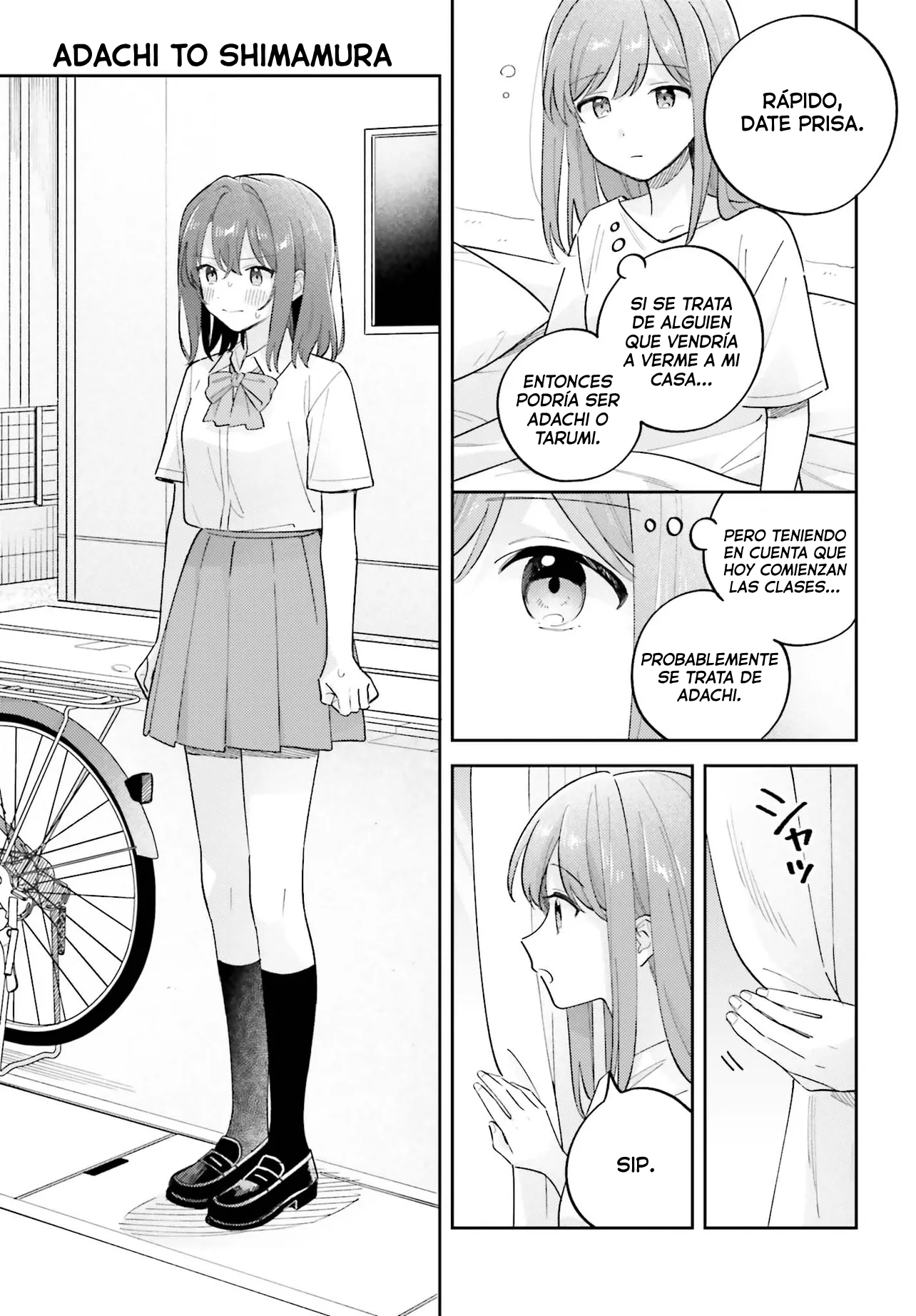 Adachi to Shimamura Capitulo 40 página 4