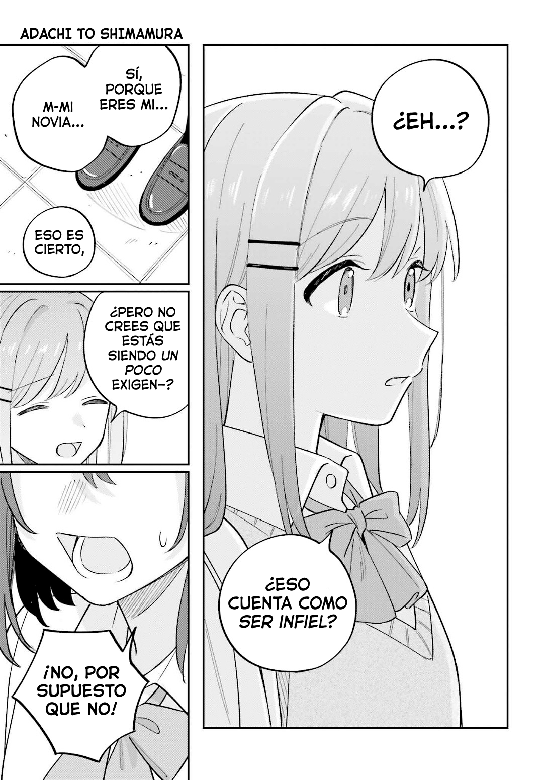 Adachi to Shimamura Capitulo 41 página 19