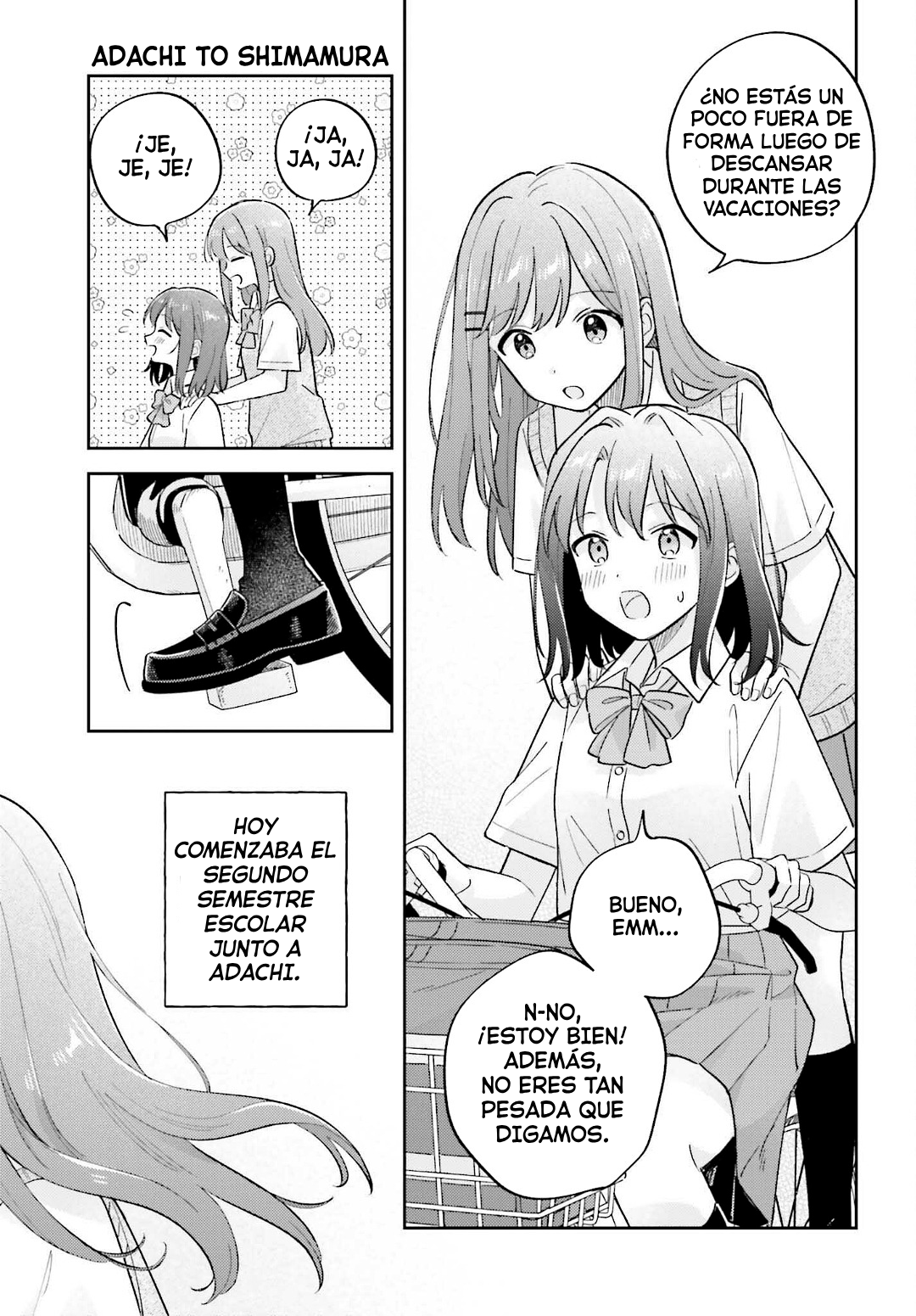 Adachi to Shimamura Capitulo 41 página 3