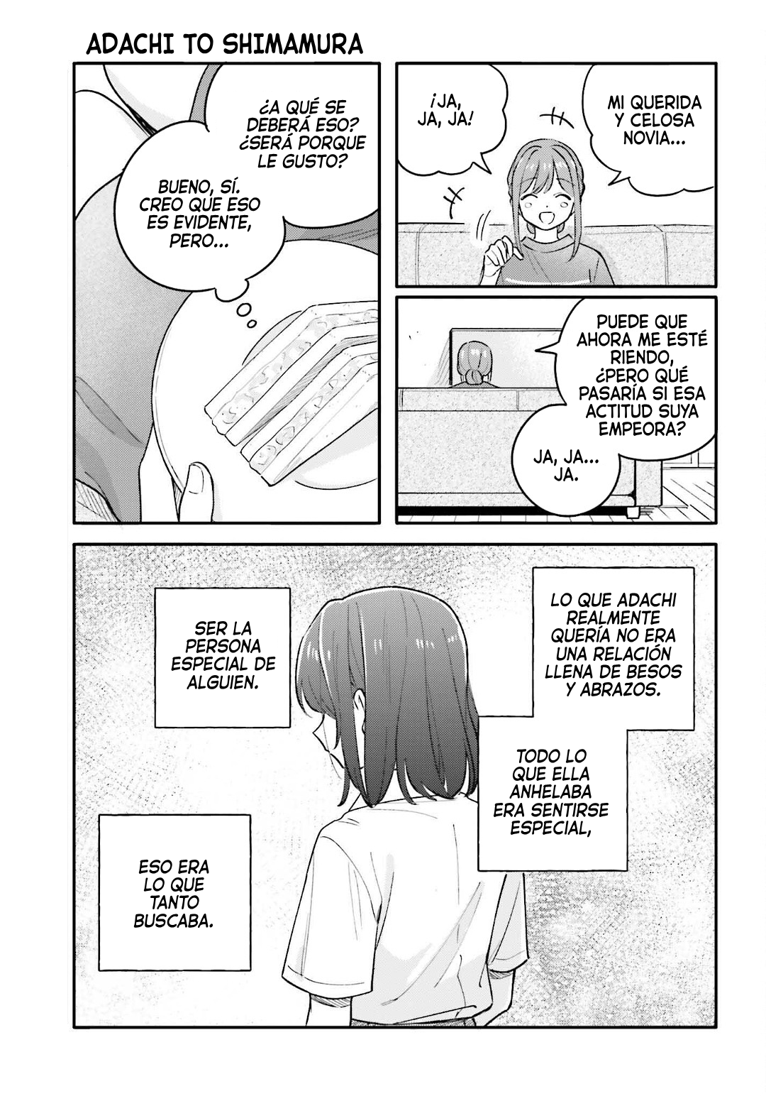 Adachi to Shimamura Capitulo 42 página 4