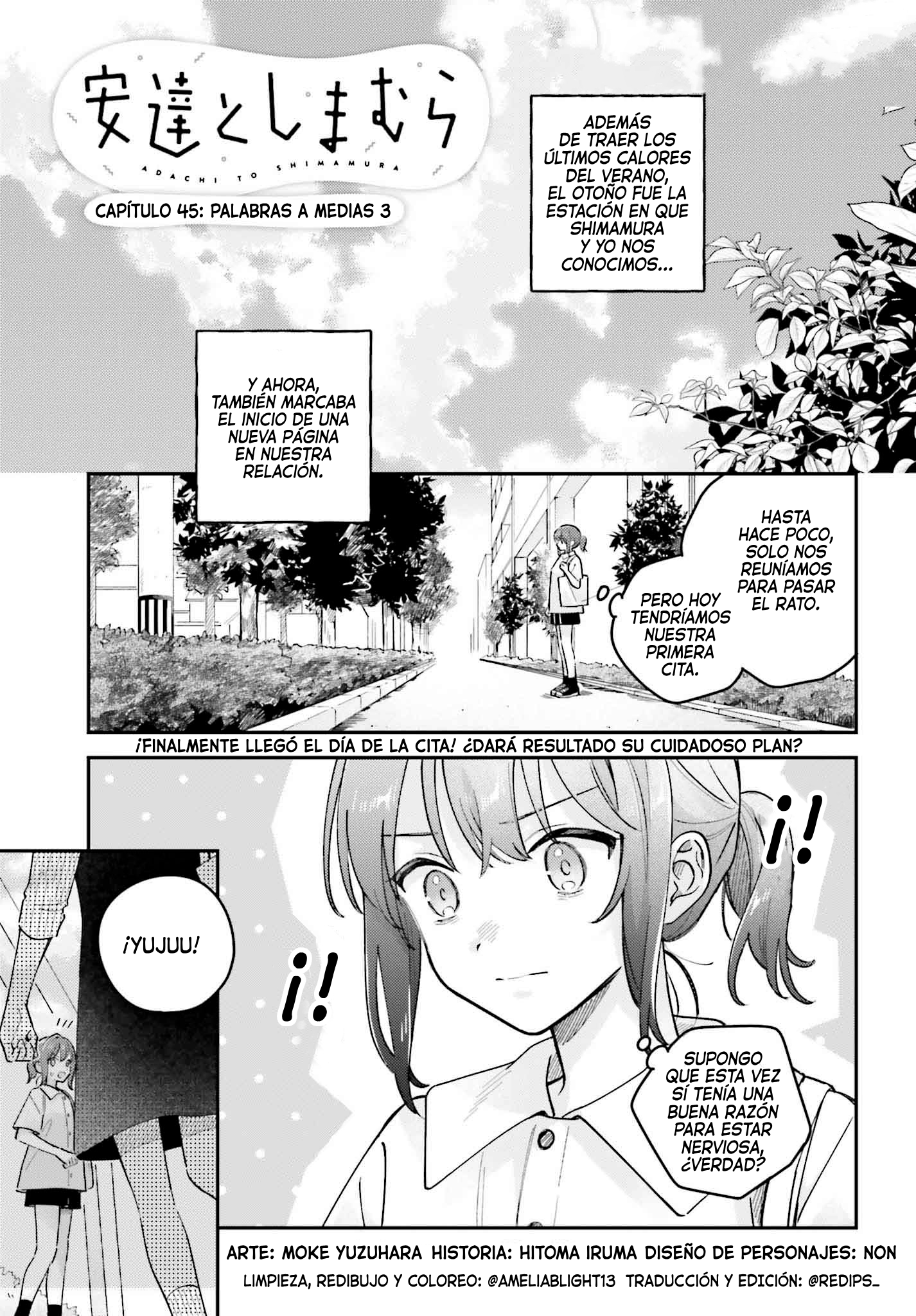 Adachi to Shimamura Capitulo 45.1 página 2