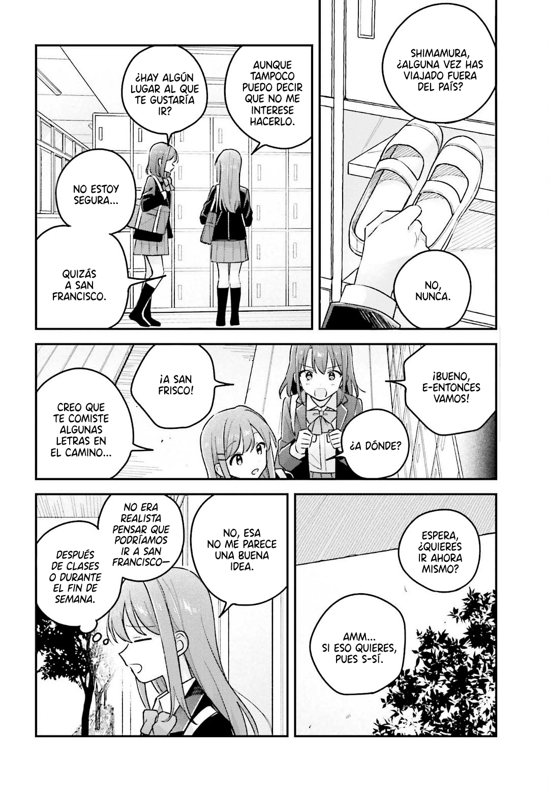 Adachi to Shimamura Capitulo 48.1 página 7