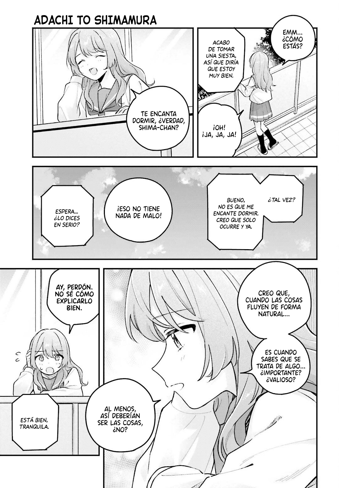 Adachi to Shimamura Capitulo 48.2 página 7
