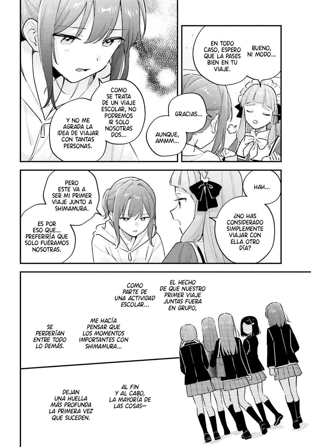 Adachi to Shimamura Capitulo 49.1 página 6