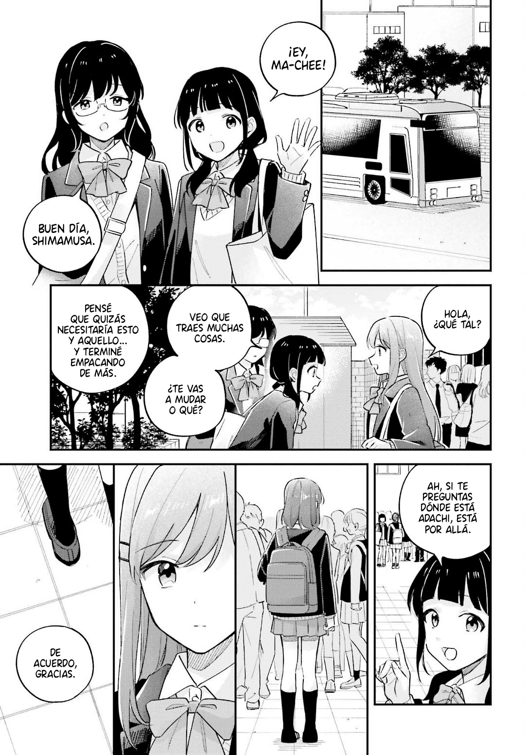 Adachi to Shimamura Capitulo 49.2 página 3
