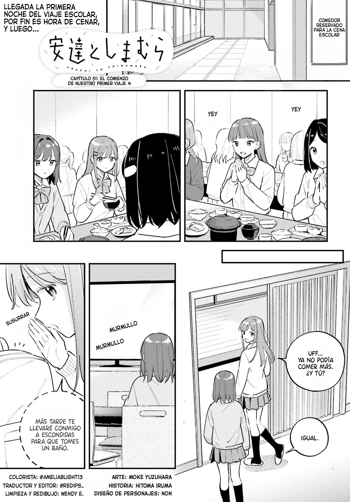 Adachi to Shimamura Capitulo 51.1 página 2