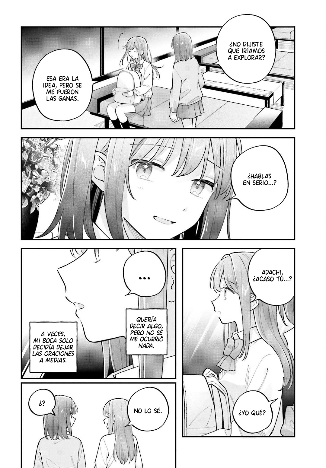 Adachi to Shimamura Capitulo 51.1 página 9