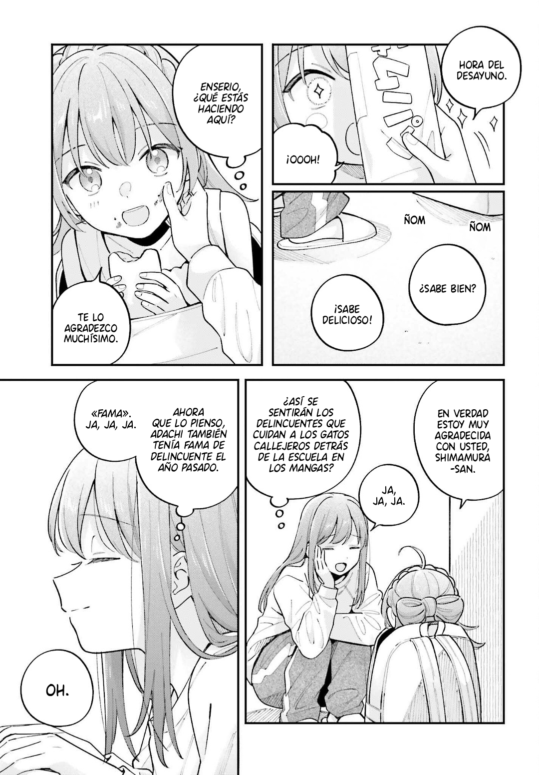 Adachi to Shimamura Capitulo 52.1 página 6