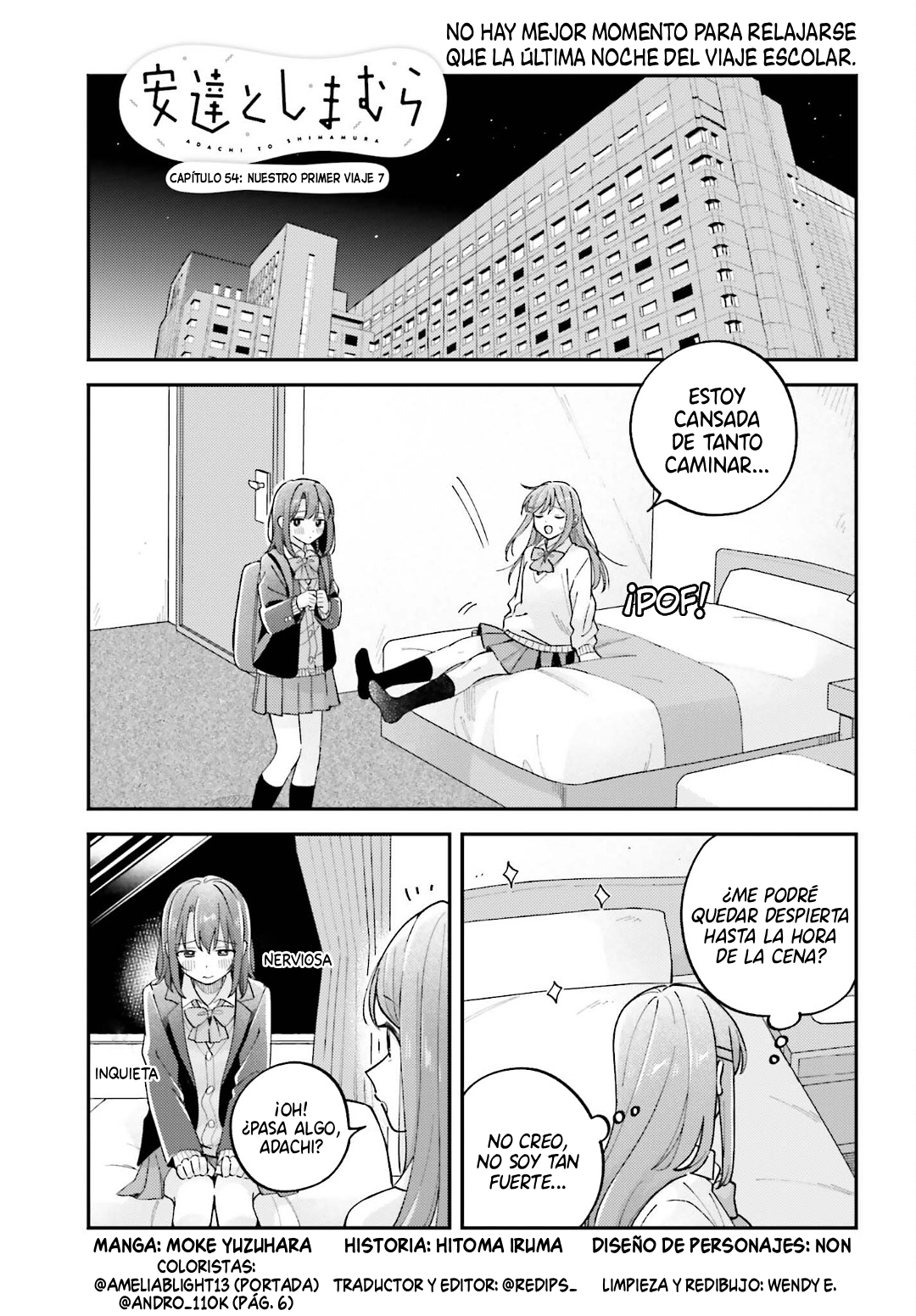 Adachi to Shimamura Capitulo 54.1 página 2