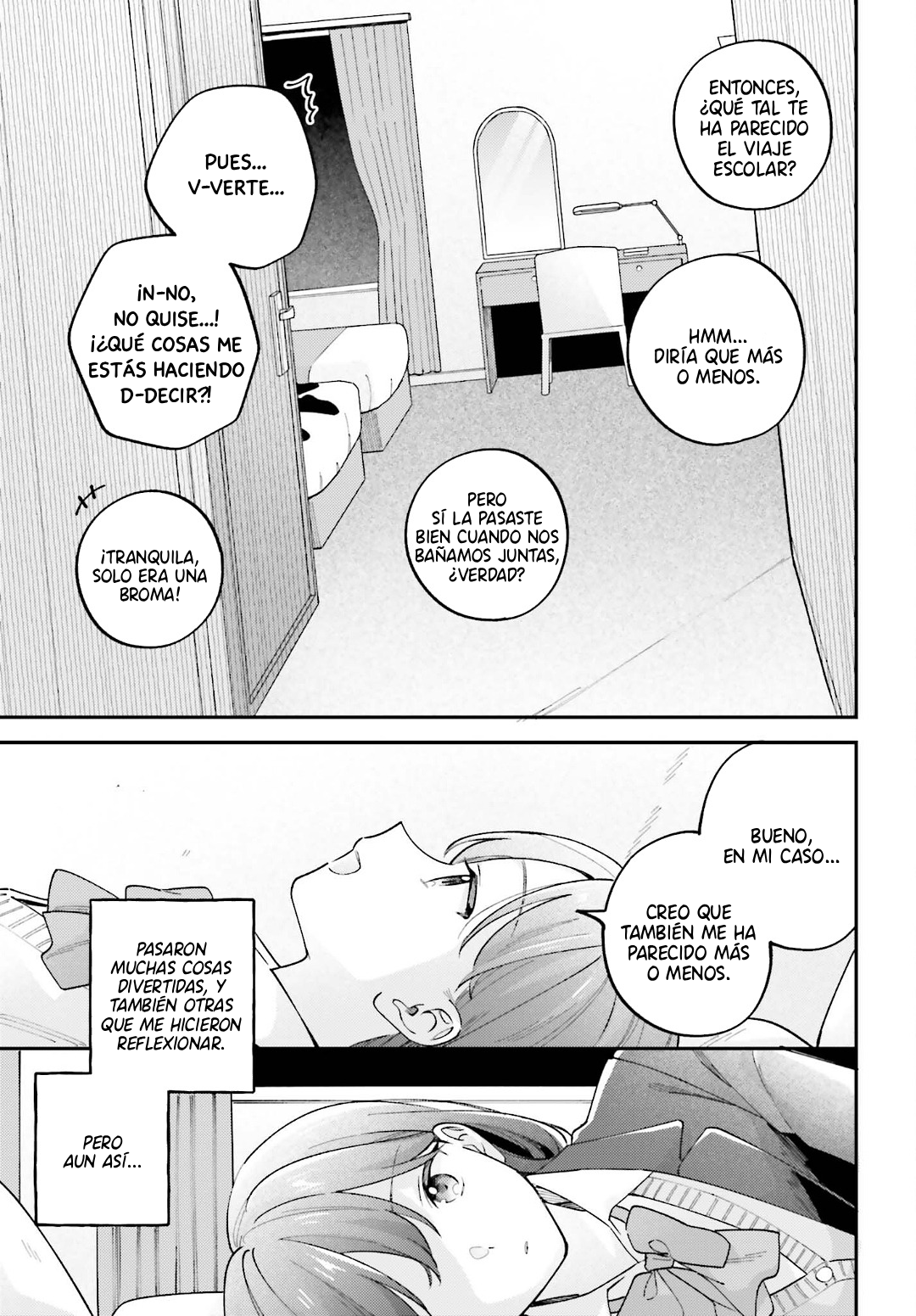 Adachi to Shimamura Capitulo 54.1 página 9