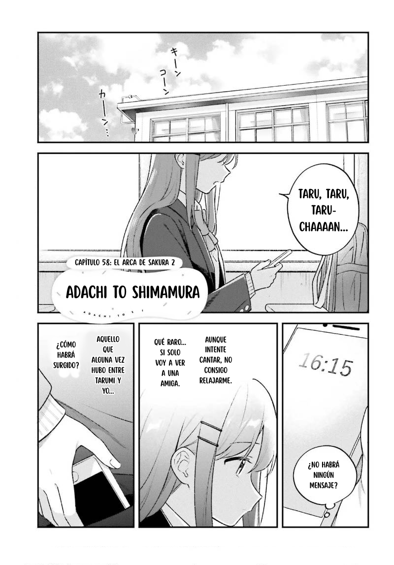 Adachi to Shimamura Capitulo 58 página 2