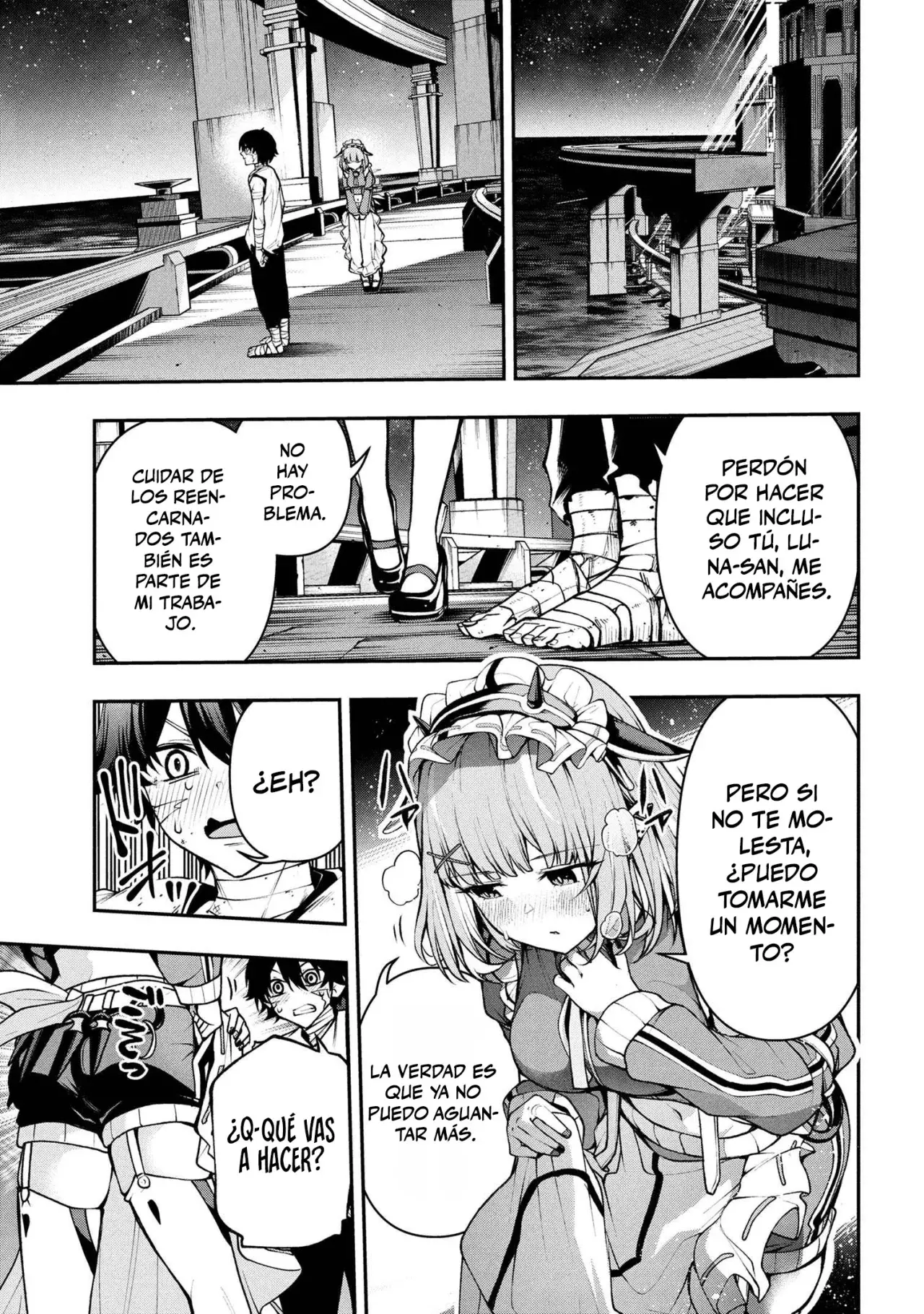 KOCHIRA, SHUUMATSU TEITAI IINKAI Capitulo 2.1 página 13
