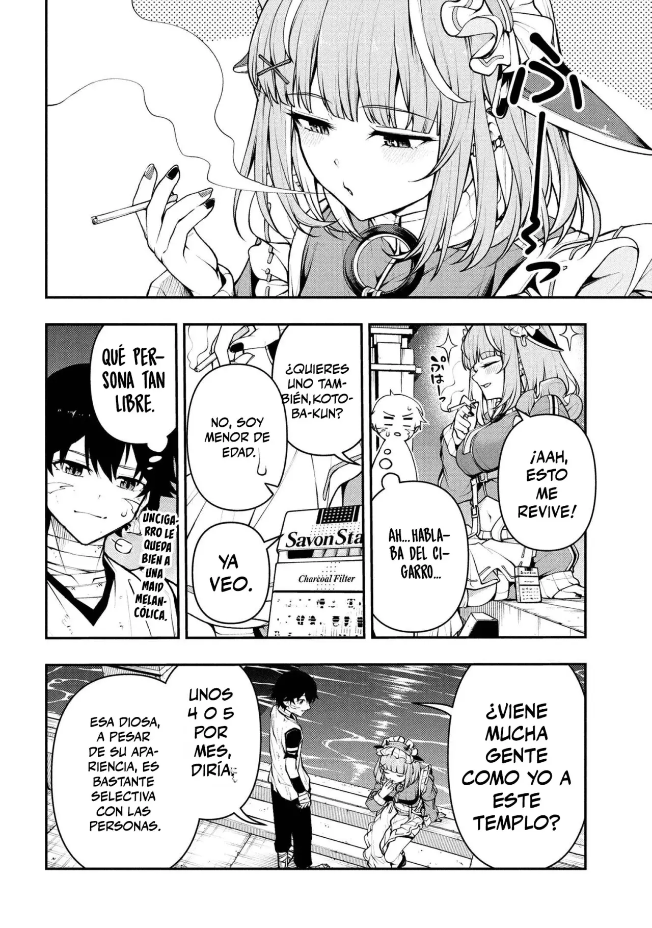 KOCHIRA, SHUUMATSU TEITAI IINKAI Capitulo 2.1 página 14