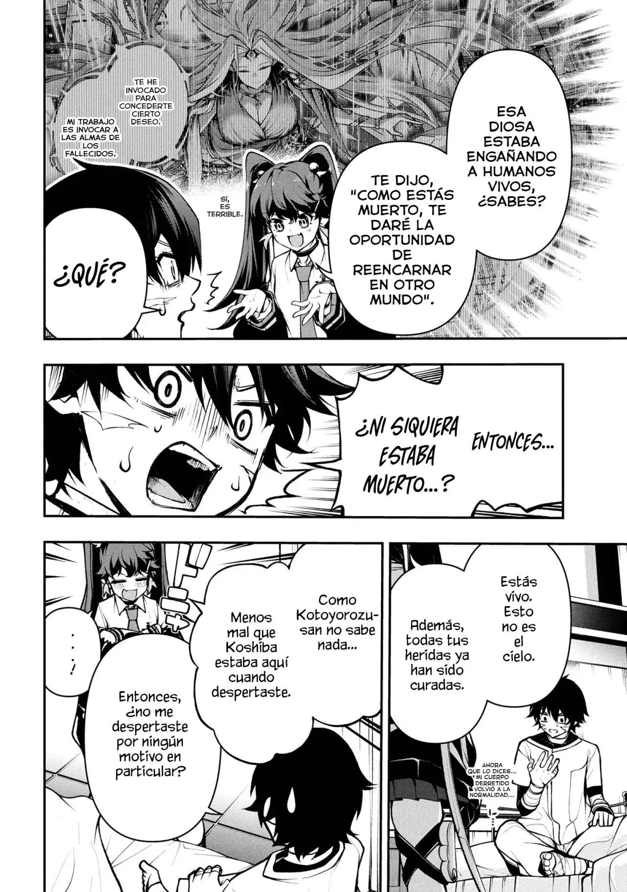 KOCHIRA, SHUUMATSU TEITAI IINKAI Capitulo 3.1 página 6