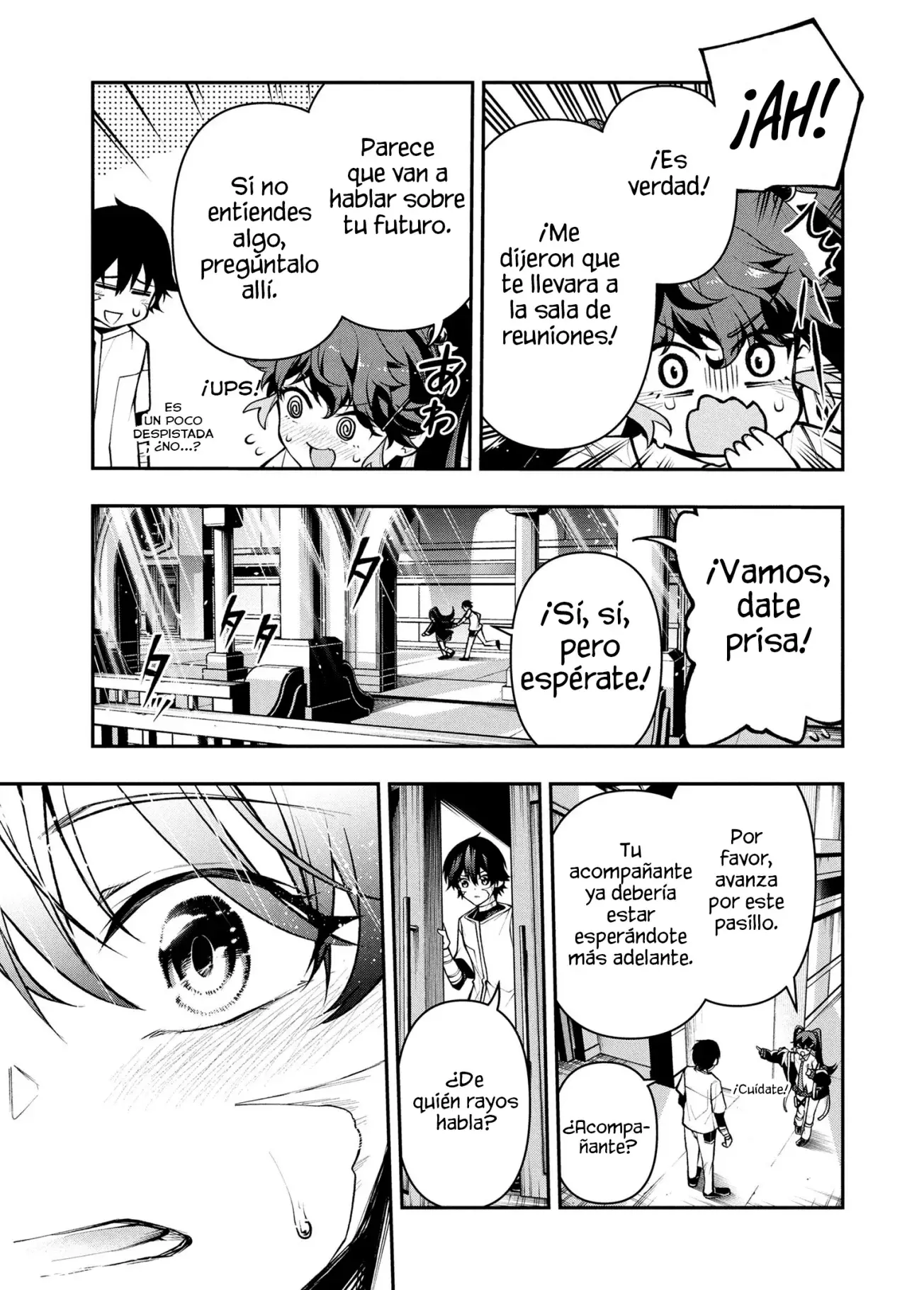 KOCHIRA, SHUUMATSU TEITAI IINKAI Capitulo 3.1 página 7