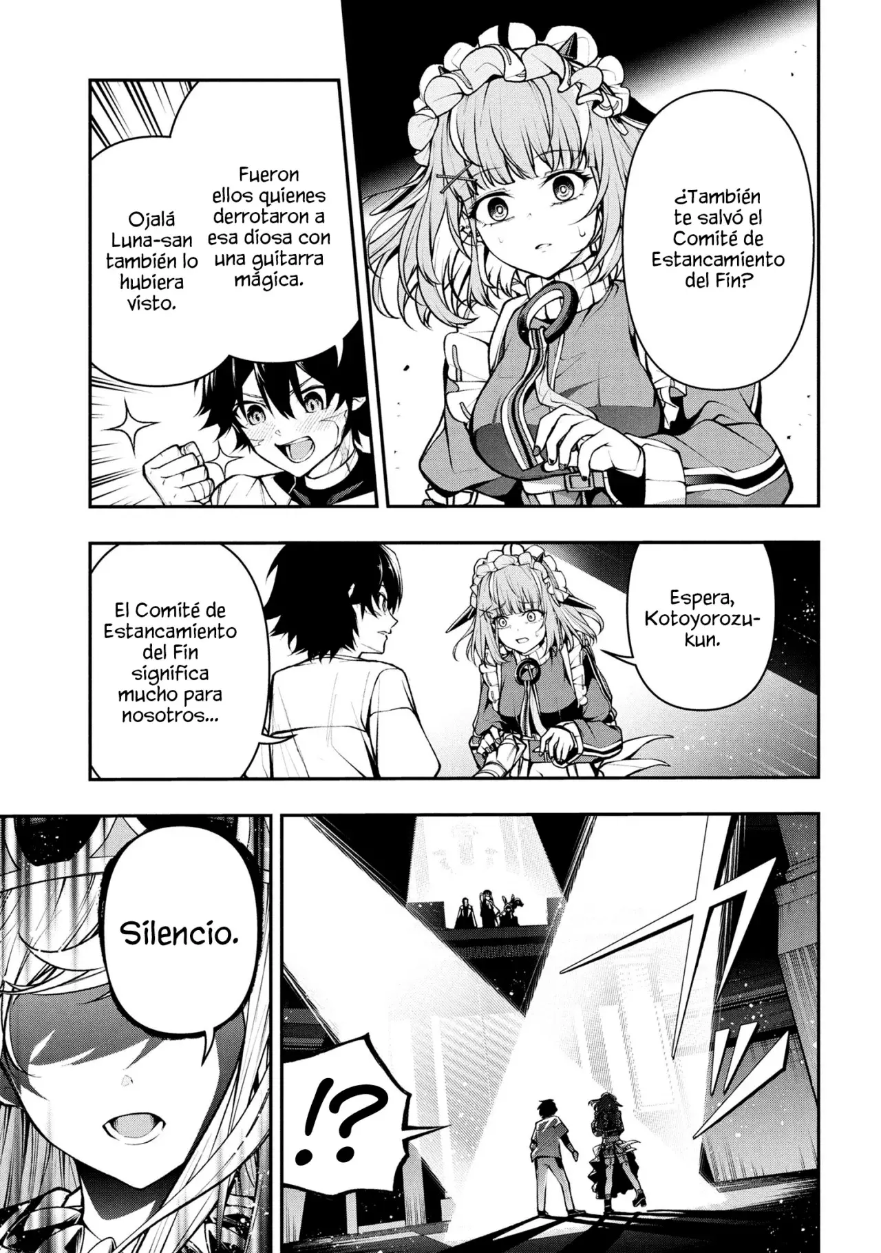 KOCHIRA, SHUUMATSU TEITAI IINKAI Capitulo 3.1 página 9