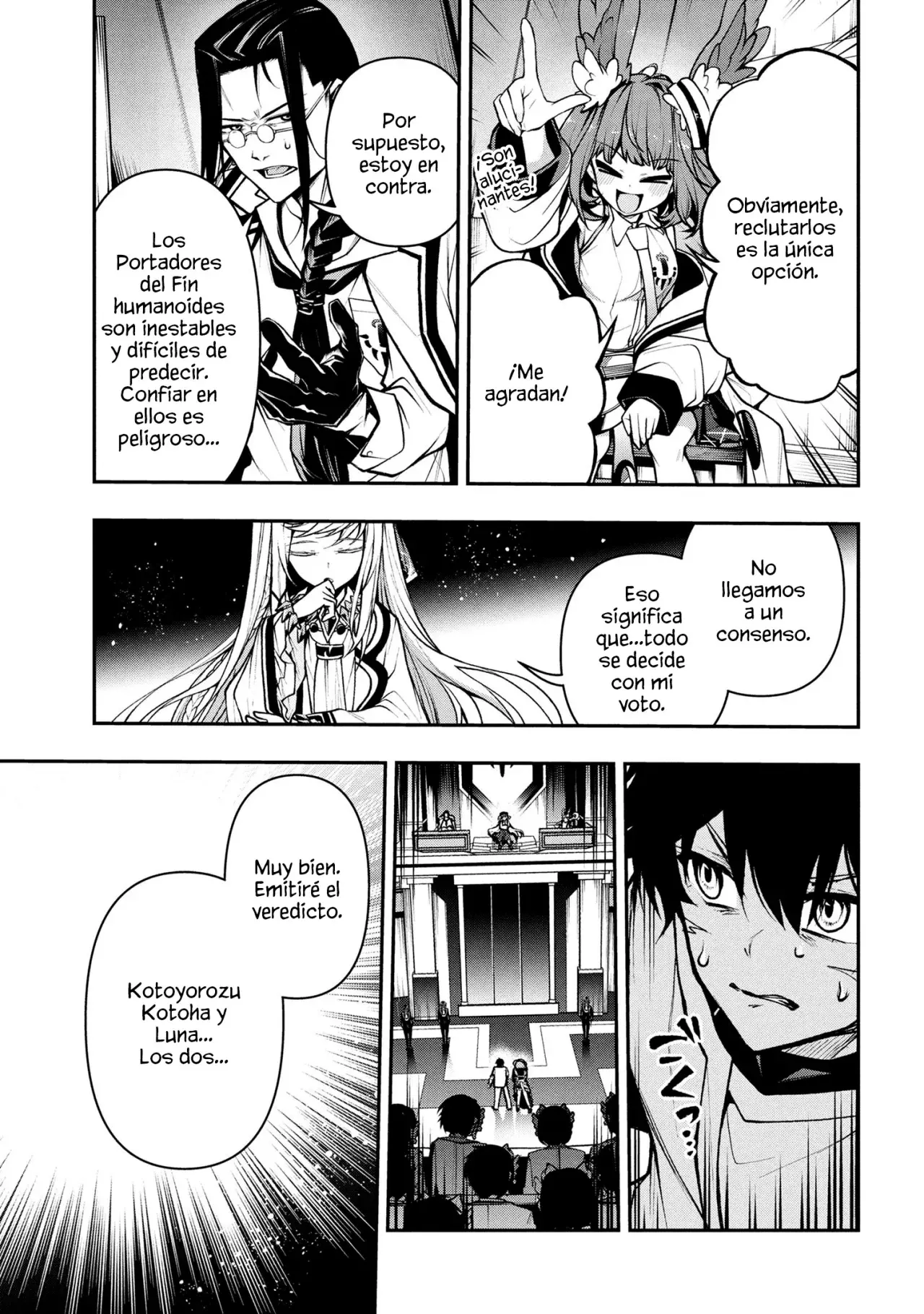 KOCHIRA, SHUUMATSU TEITAI IINKAI Capitulo 3.3 página 6