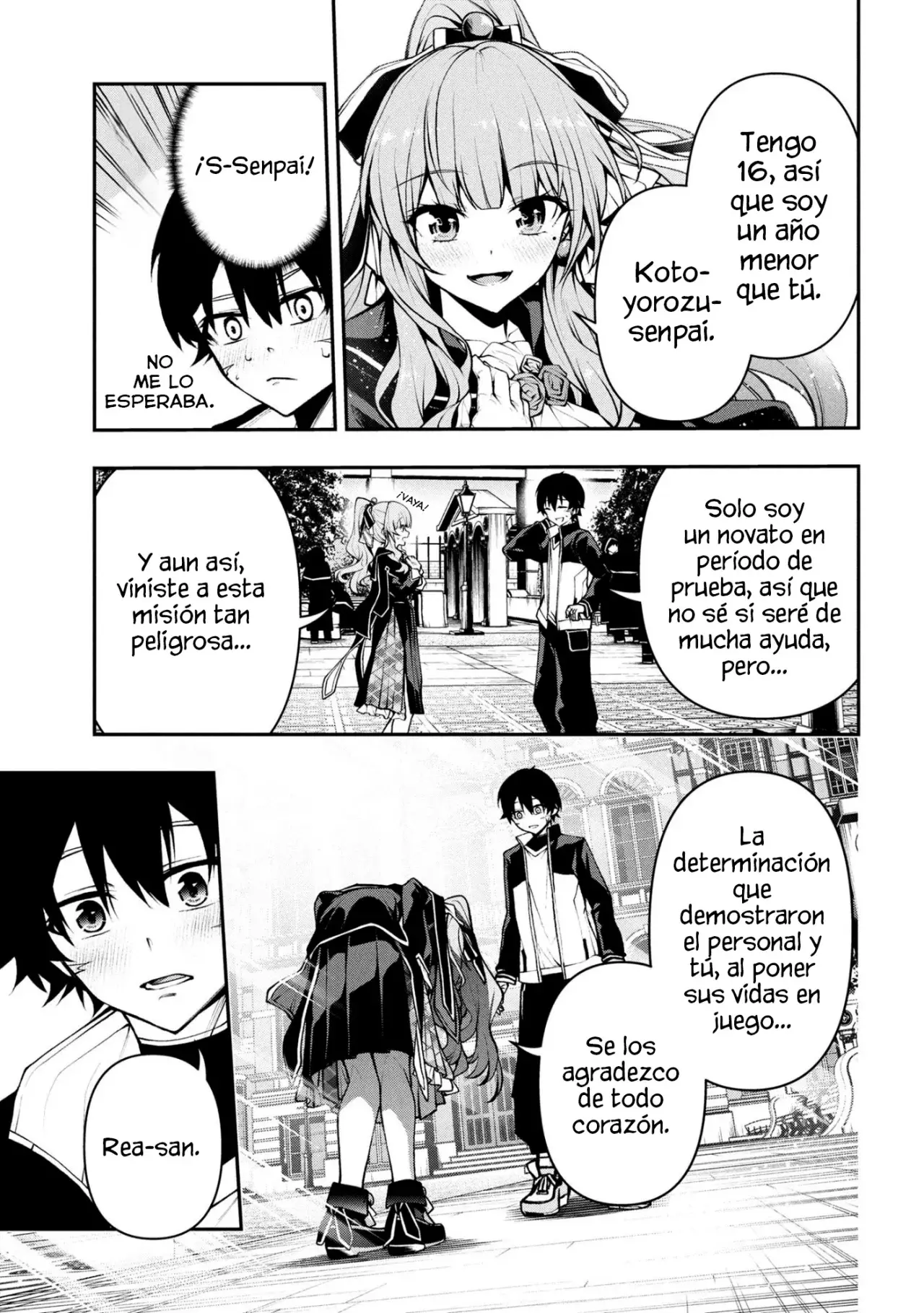 KOCHIRA, SHUUMATSU TEITAI IINKAI Capitulo 6.1 página 4