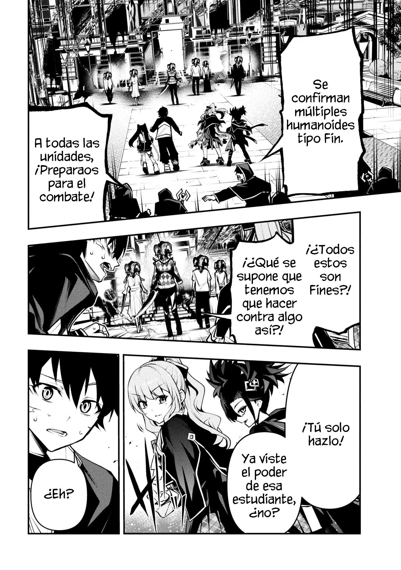 KOCHIRA, SHUUMATSU TEITAI IINKAI Capitulo 6.2 página 16