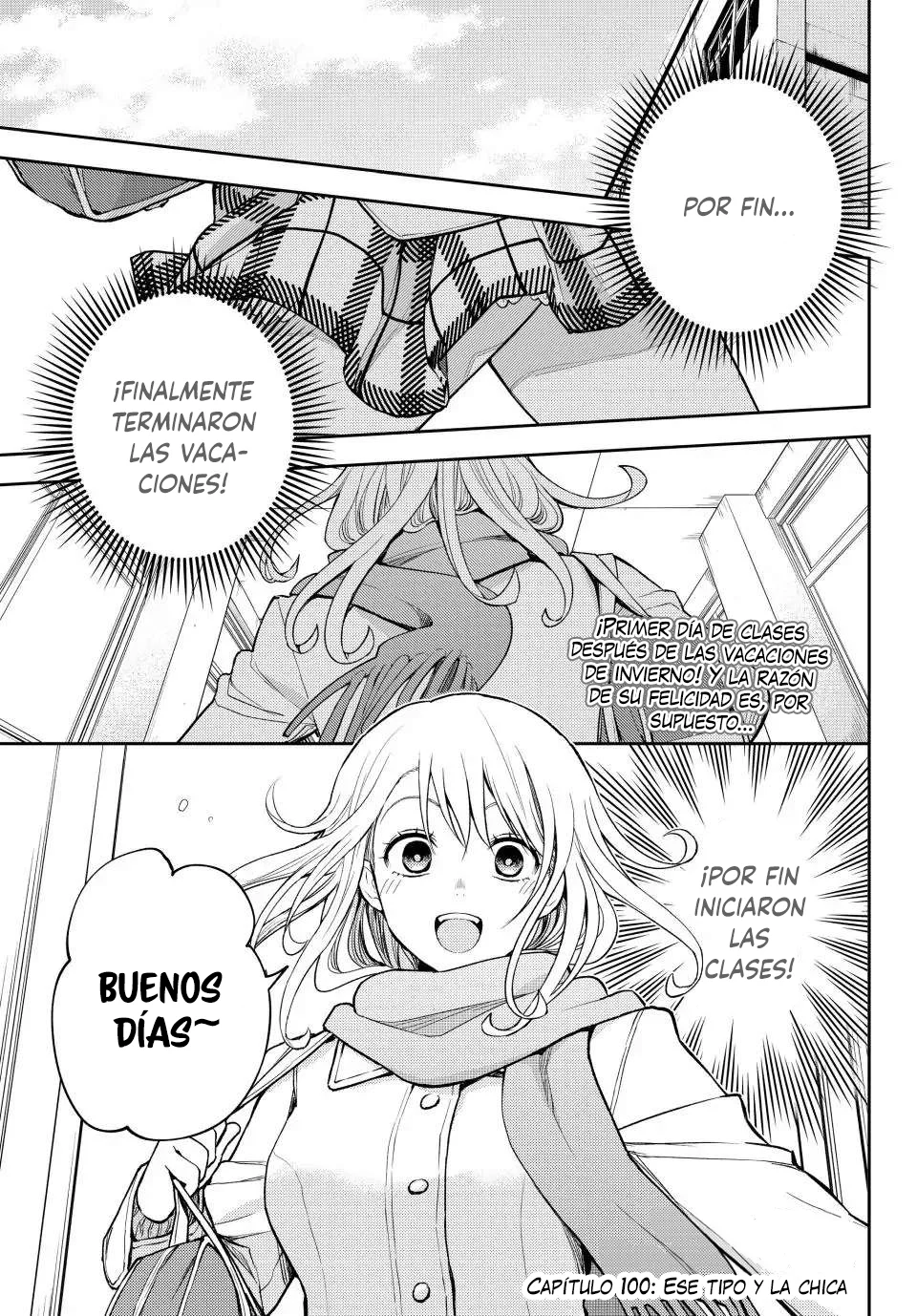 Kuroiwa Medaka Ni Watashi No Kawaii Ga Tsuujinai Capitulo 100: Ese tipo y la chica página 2