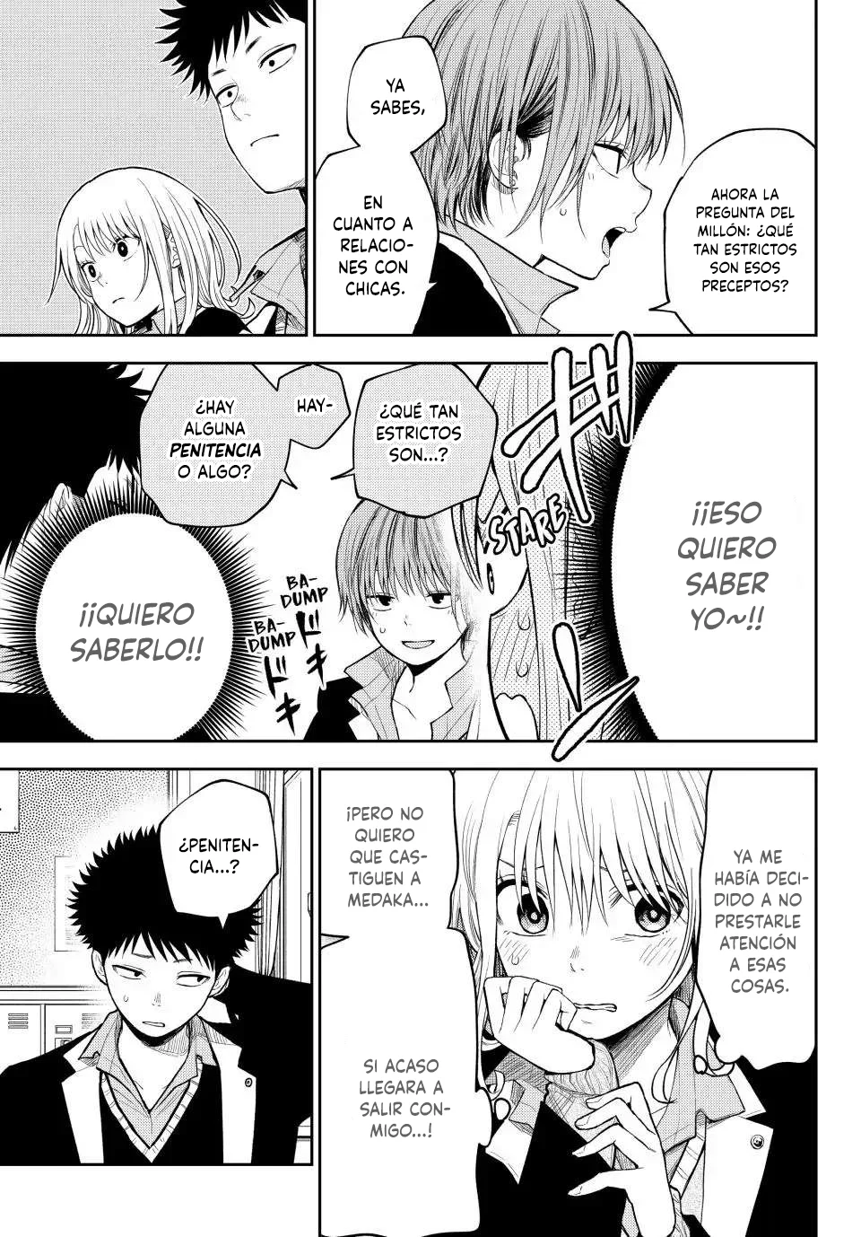 Kuroiwa Medaka Ni Watashi No Kawaii Ga Tsuujinai Capitulo 100: Ese tipo y la chica página 6