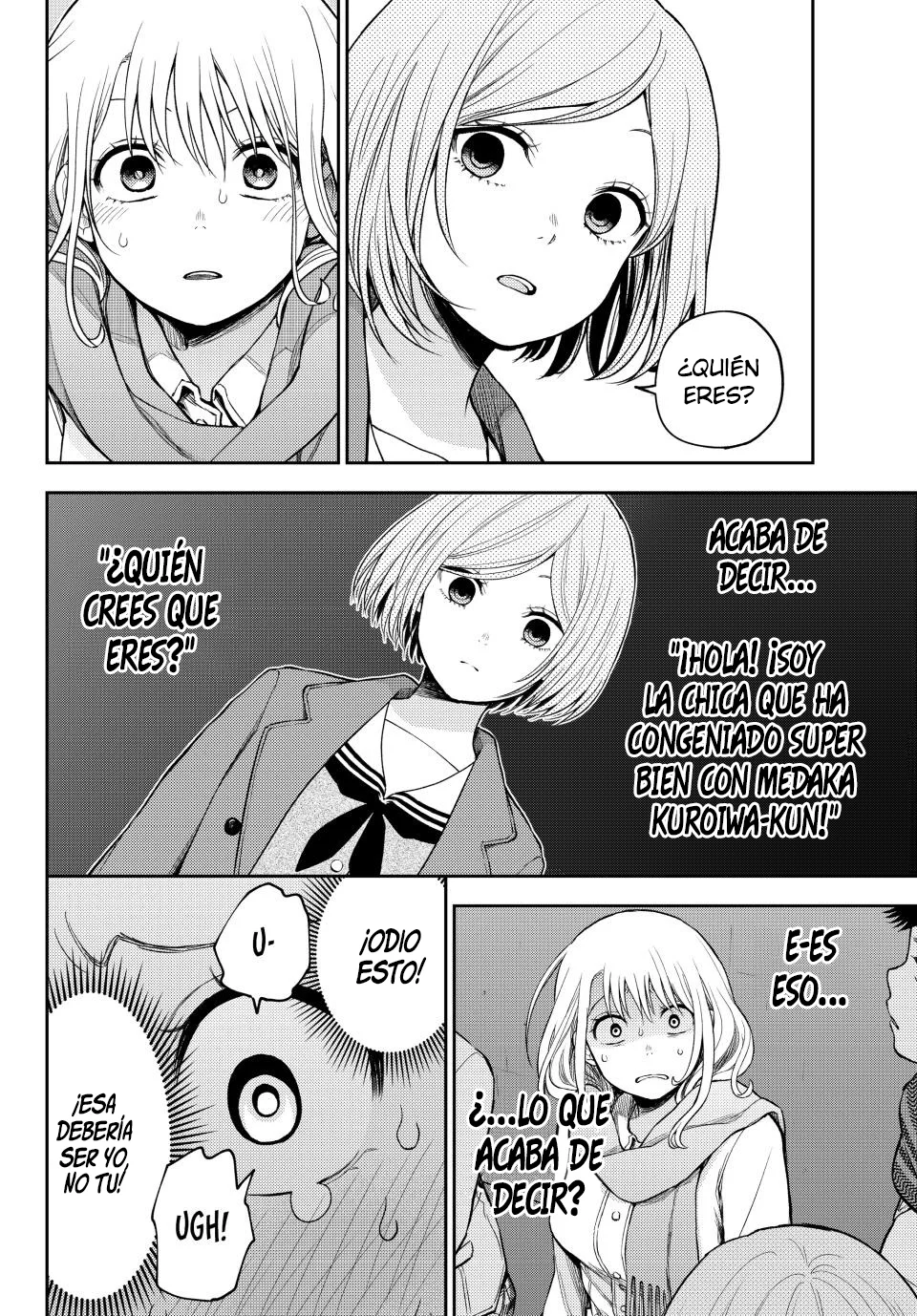 Kuroiwa Medaka Ni Watashi No Kawaii Ga Tsuujinai Capitulo 103: Ese tipo y el enfrentamiento página 13