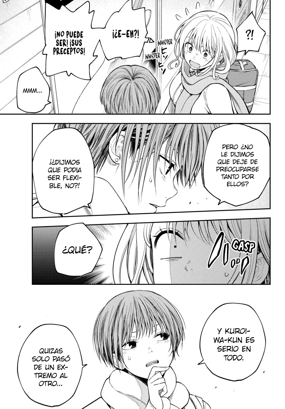 Kuroiwa Medaka Ni Watashi No Kawaii Ga Tsuujinai Capitulo 103: Ese tipo y el enfrentamiento página 4