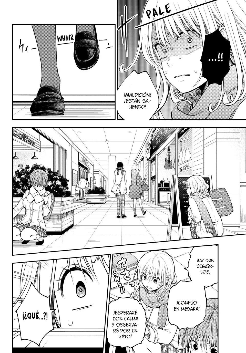 Kuroiwa Medaka Ni Watashi No Kawaii Ga Tsuujinai Capitulo 103: Ese tipo y el enfrentamiento página 5