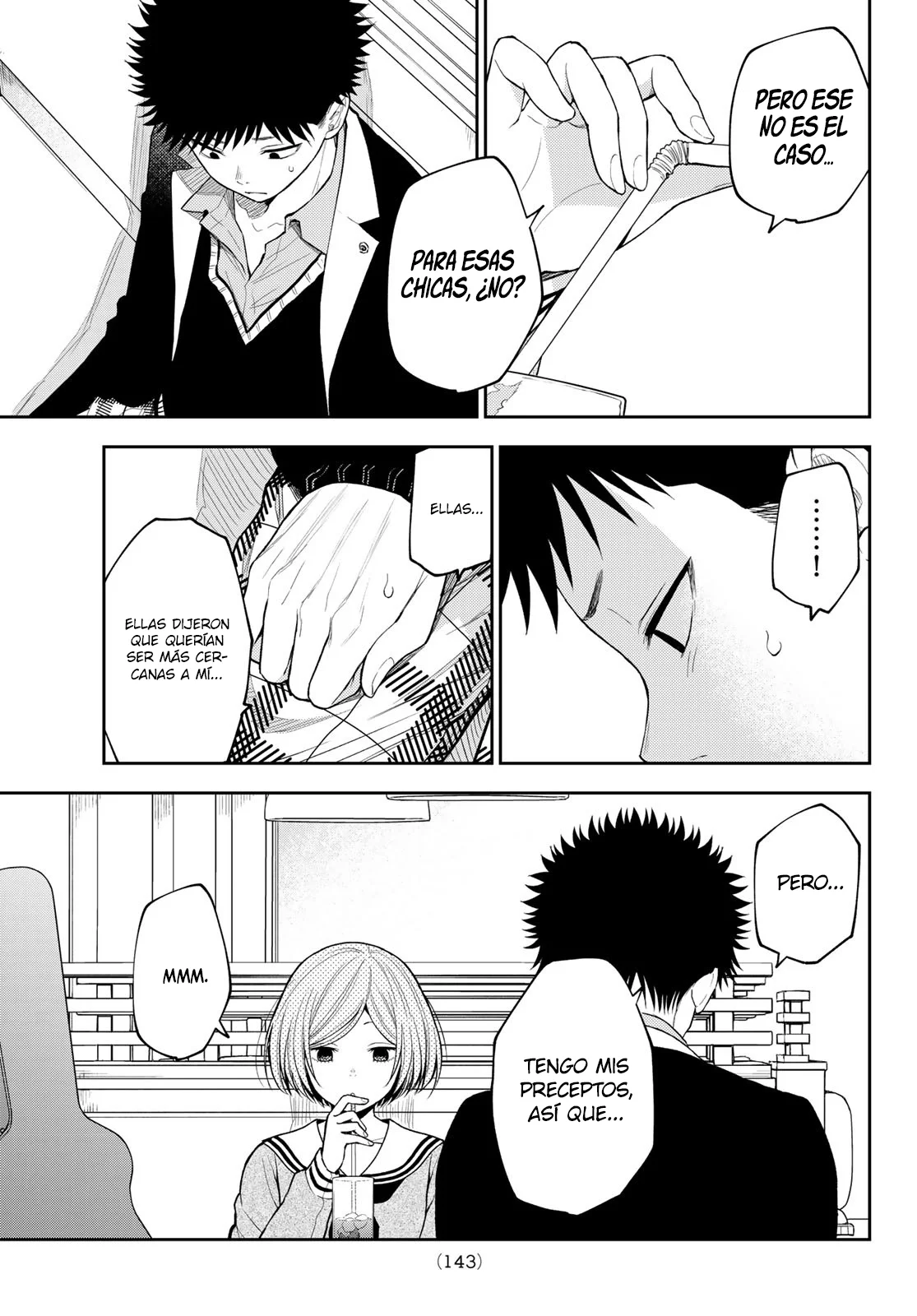 Kuroiwa Medaka Ni Watashi No Kawaii Ga Tsuujinai Capitulo 104: Ese Tipo y los preceptos página 14